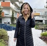 Kozy kabát fekete – Női átmeneti kabát – Innova Fashion – 2. kép